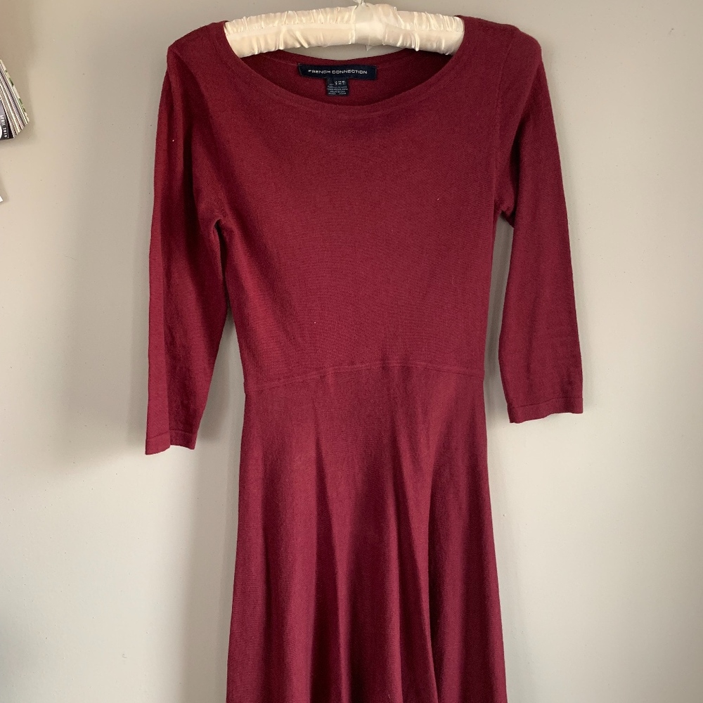 Maroon Dress